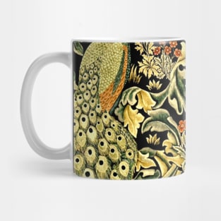 William Morris Peacock and Fox Mug